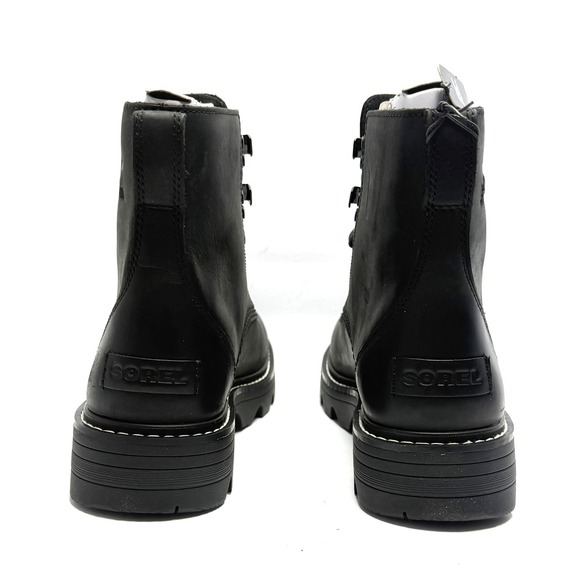 Sorel Women's Revel Rd Lace Waterproof Boots Black Size 8 NWT and BOX - Picture 7 of 11